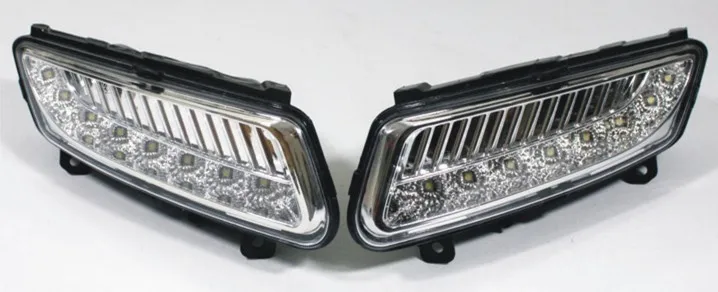 CHESHUNZAI для 2011-2013 VW Polo Хэтчбек дневные ходовые огни DRL светодиодный передний фонарь