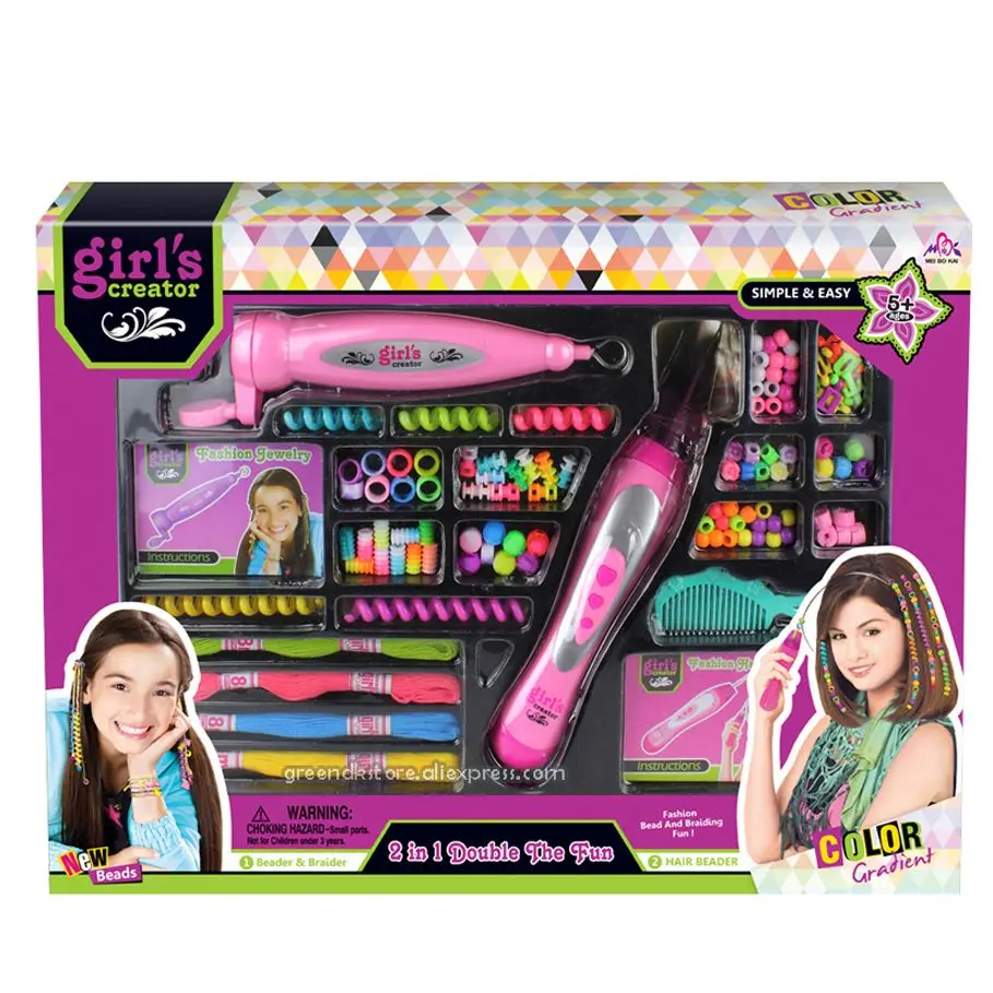 Модная игрушка для девочек аксессуары волос красочная наряд детская детей