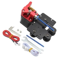 dual gear extruder with 4pcs pulleys upgrade support plate with stepper motor kit easy print flexible filament for ender 5 serie