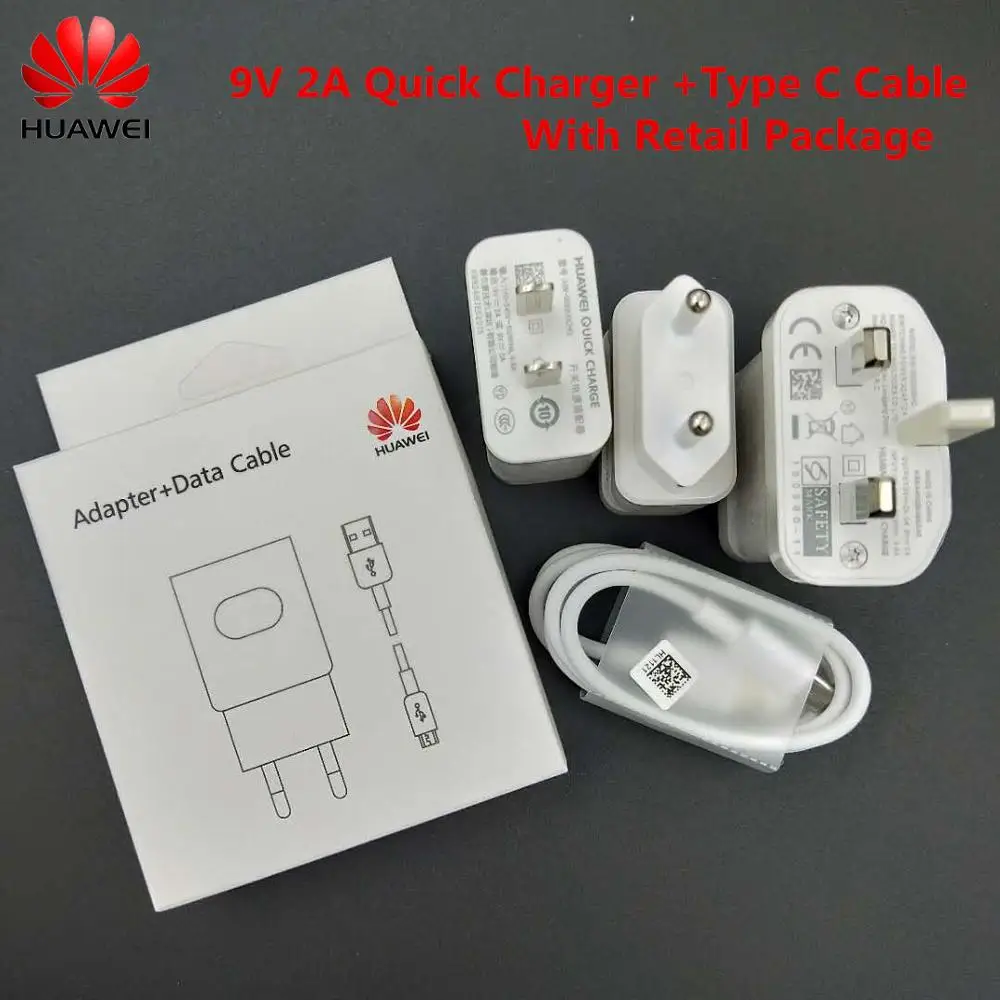 Оригинальное быстрое зарядное устройство Huawei QC 2 0 адаптер для быстрой зарядки
