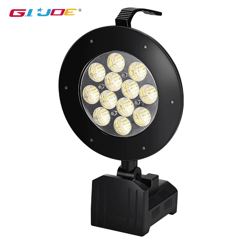 GIJOE 100W Led Portable Spotlight 3000lm Super Bright Work Lamp USB Rechargeable for Outdoor Camping Lamp Flashlight