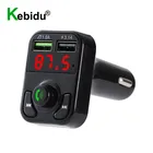 Автомобильное зарядное устройство с Bluetooth, FM-передатчик, автомобильный аудиоплеер, mp3-плеер, автомобильный комплект с TF-картой, 3,1 А, автомобильное зарядное устройство с двумя USB-портами для телефона Xiaomi, Iphone