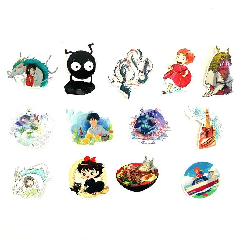 100 шт. водонепроницаемые наклейки на ноутбук мотоцикл чемодан сноуборд