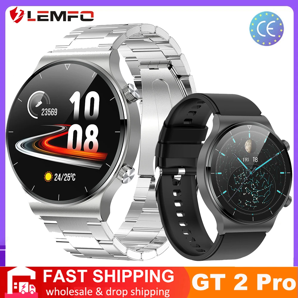 LEMFO Smartwatch 2021 IP68Waterproof пульса Мониторинг Артериального Давления мужские часы gt 2