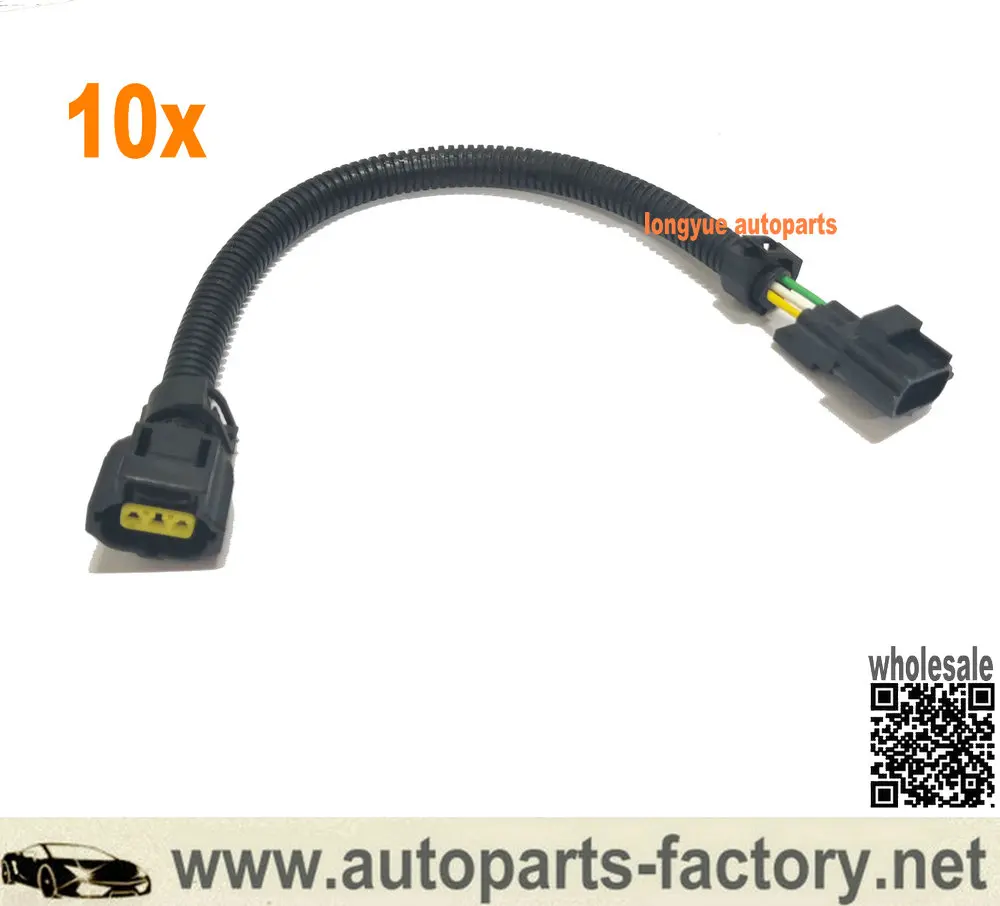 Longyue 10 шт. переходник переменного тока для Mitsubishi генератор 11026 11543 Ford Police|Кабели