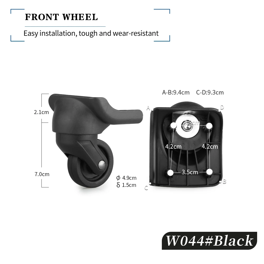 Luggage trolley luggage wheel Compatible with Aihya Sni accessories wheel repair password travel luggage pulley suitcase leather