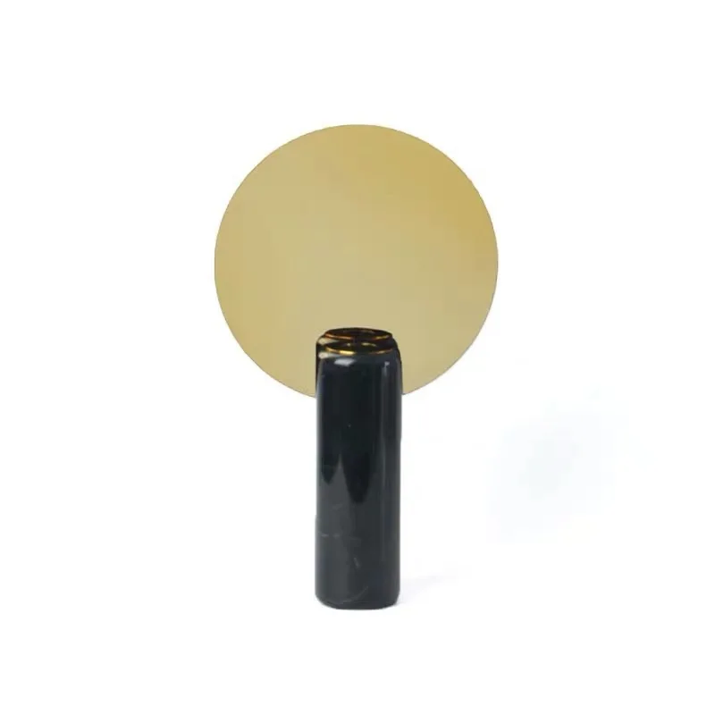 

Зеркальный подсвечник для чайсветильник свечи, черный, ручная работа, Простые Модные подсвечники, декор для стола, центральный элемент из ж...