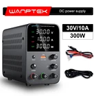 Регулируемый источник питания постоянного тока Wanptek, 30 В, 10 А, лабораторная программируемая память, функция стабилизации напряжения, переключение регулятора источник питания