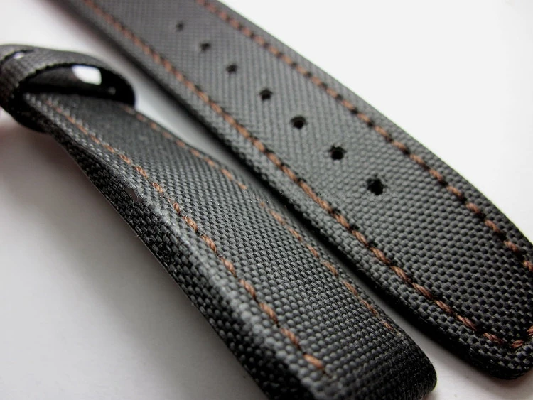 Ремешок кожаный для наручных часов высокопрочный композитный спортивный