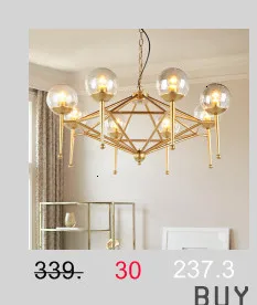 Chandelierrec чердак люстры черный/белый Железный корпус бар гостиная низкие потолки СВЕТОДИОДНЫЙ Потолок люстры светильники