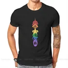 Футболка Star Trek Discovery Deep Space Nine Rainbow Symbol Stack, Классическая футболка гранж высокого качества, футболка оверсайз с круглым вырезом, уличная одежда