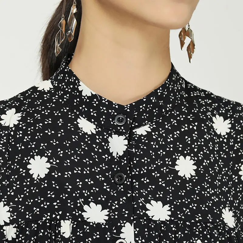 XITAO Pot Plus Size Dress Fashion New Women Elegant 2020 Spring Goddess Fan Casual Style Loose Pullover XJ4526 | Женская одежда