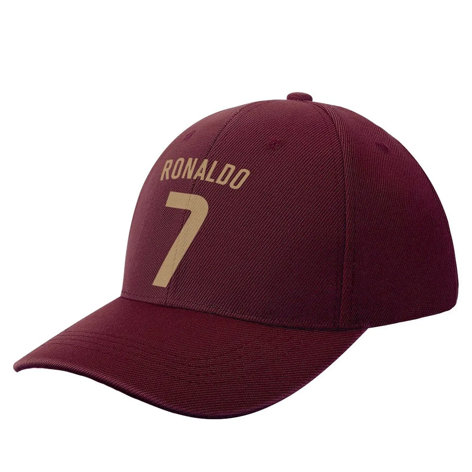 

Men Women Hat 7 Cristiano Ronaldo Baseball Cap Wild Sun Shade Peaked Hats Adjustable Caps for Fans 100% Polyester
