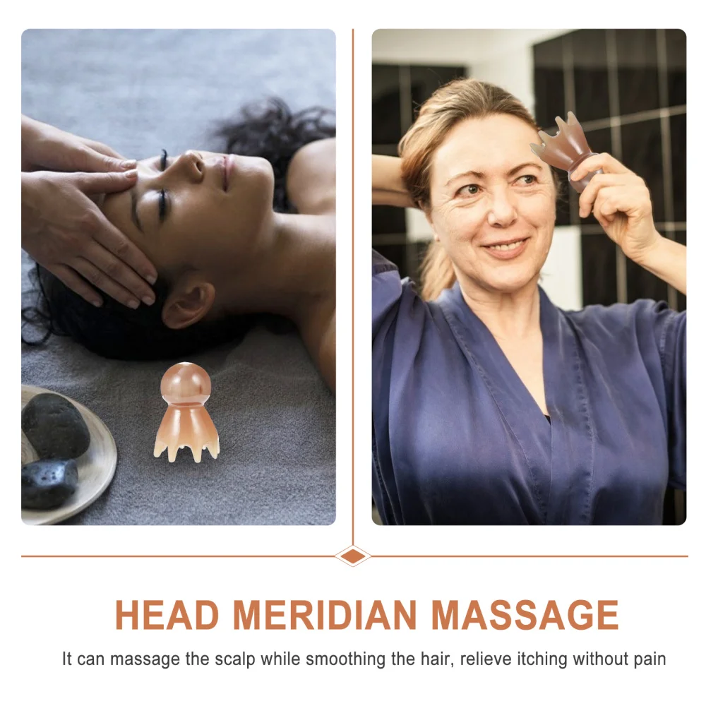 

1pc Comb Natural Comb Yak Horn Comb Meridian Comb