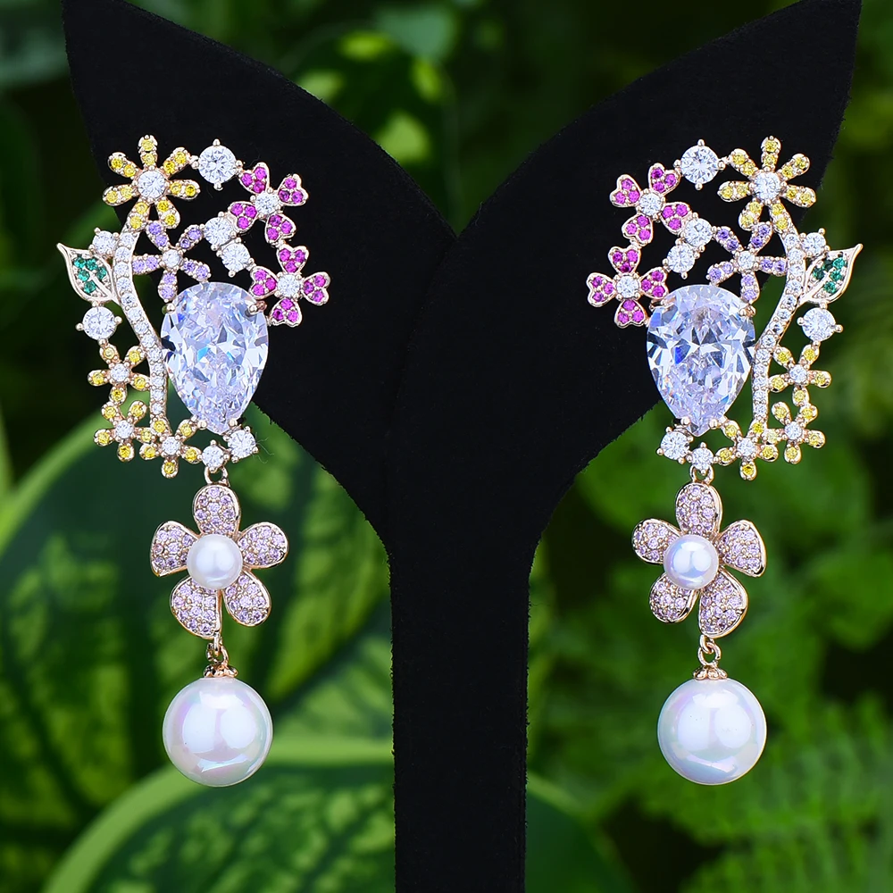 GODKI корейские трендовые серьги с искусственным жемчугом для женщин богемные