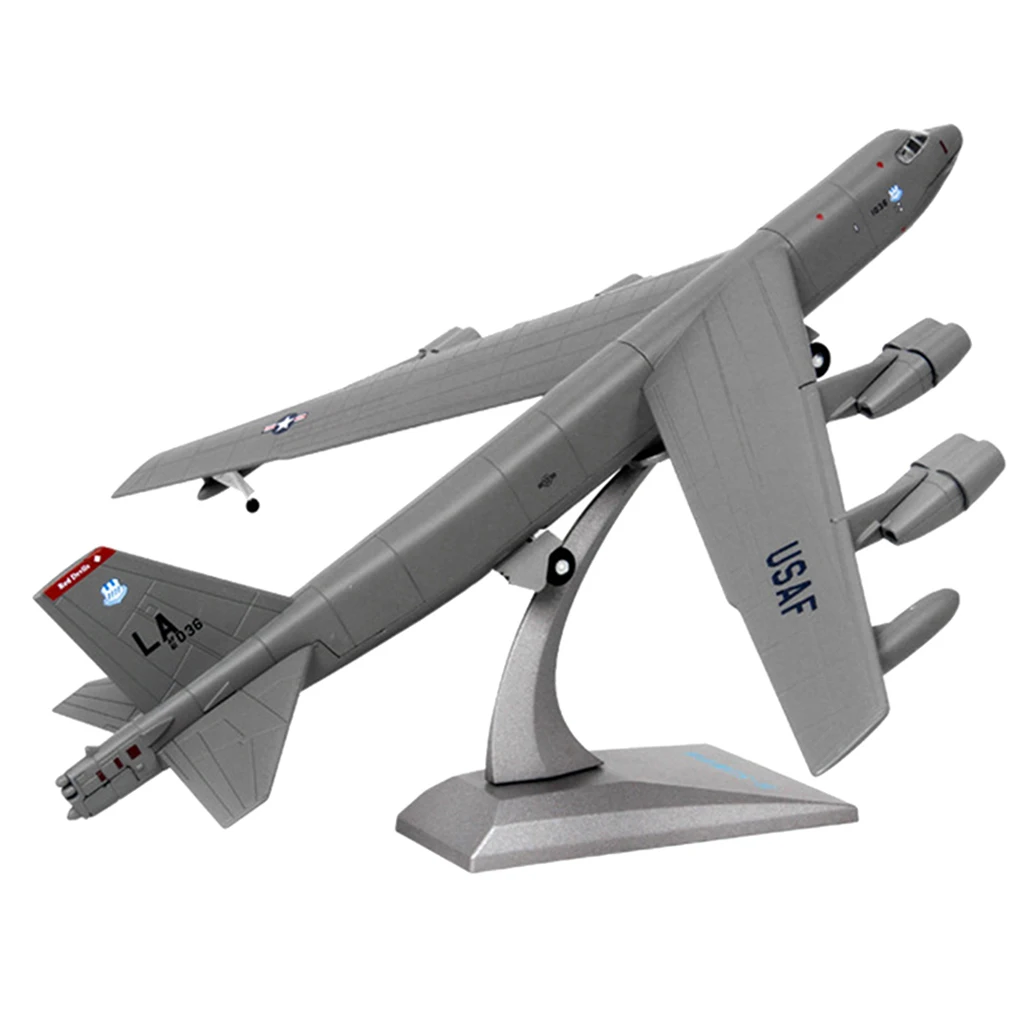 

Масштаб 1/200, литой Американский B-52, Бомбер, игрушечный самолет, модель, домашний декор, американский самолет, игрушки, военная модель самолет...
