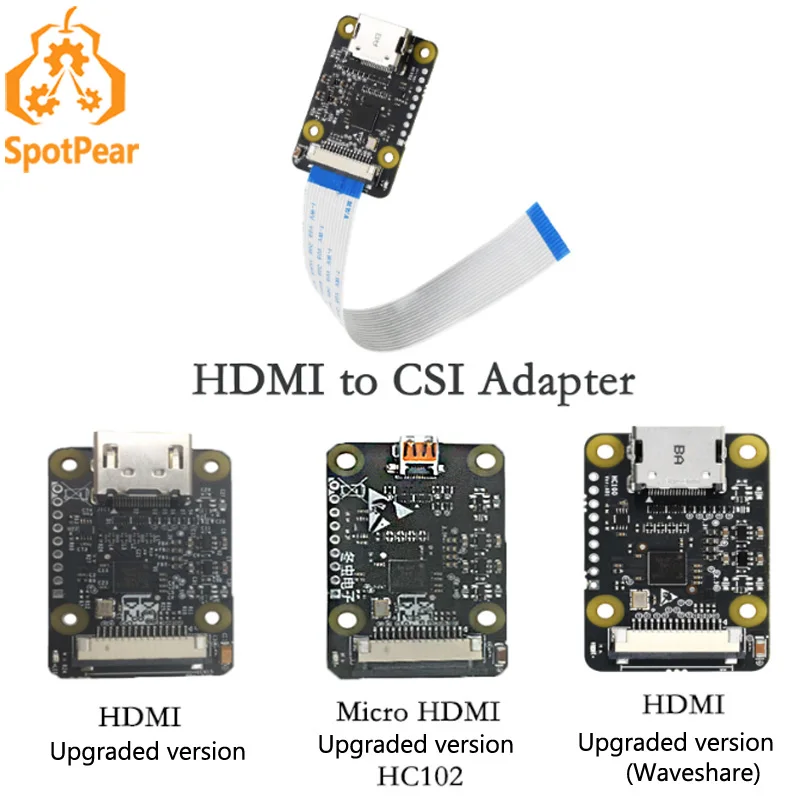 Raspberry Pi камера HDMI к CSI 2 вход поддерживает до 1080p 30fps обновленная