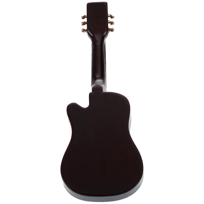 

2 Pcs 1:12 Dollhouse Miniature Music Instrument Acoustic Guitar, a & B