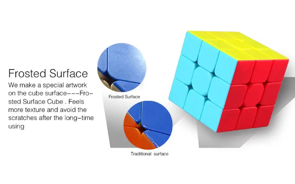 Красочный Mofang QIYI Warrior W 3x3 волшебный кубик-головоломка для детей игрушки