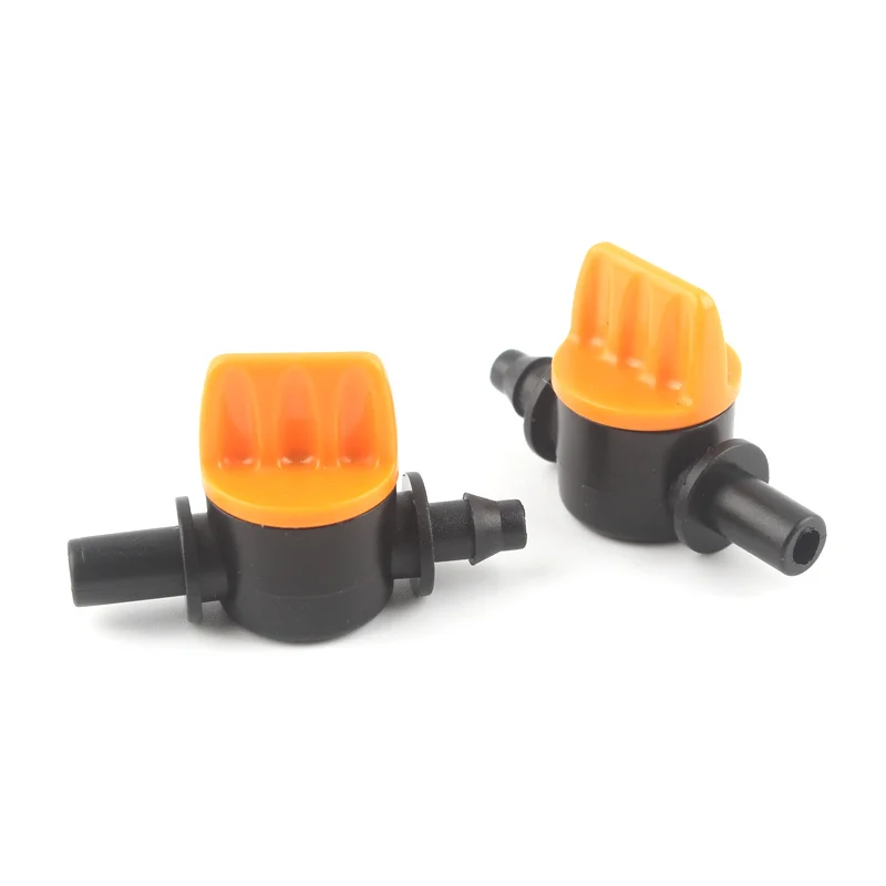 5 шт. маленький шаровой клапан для шланга 4/7 мм диаметром 6 адаптер распылителя с