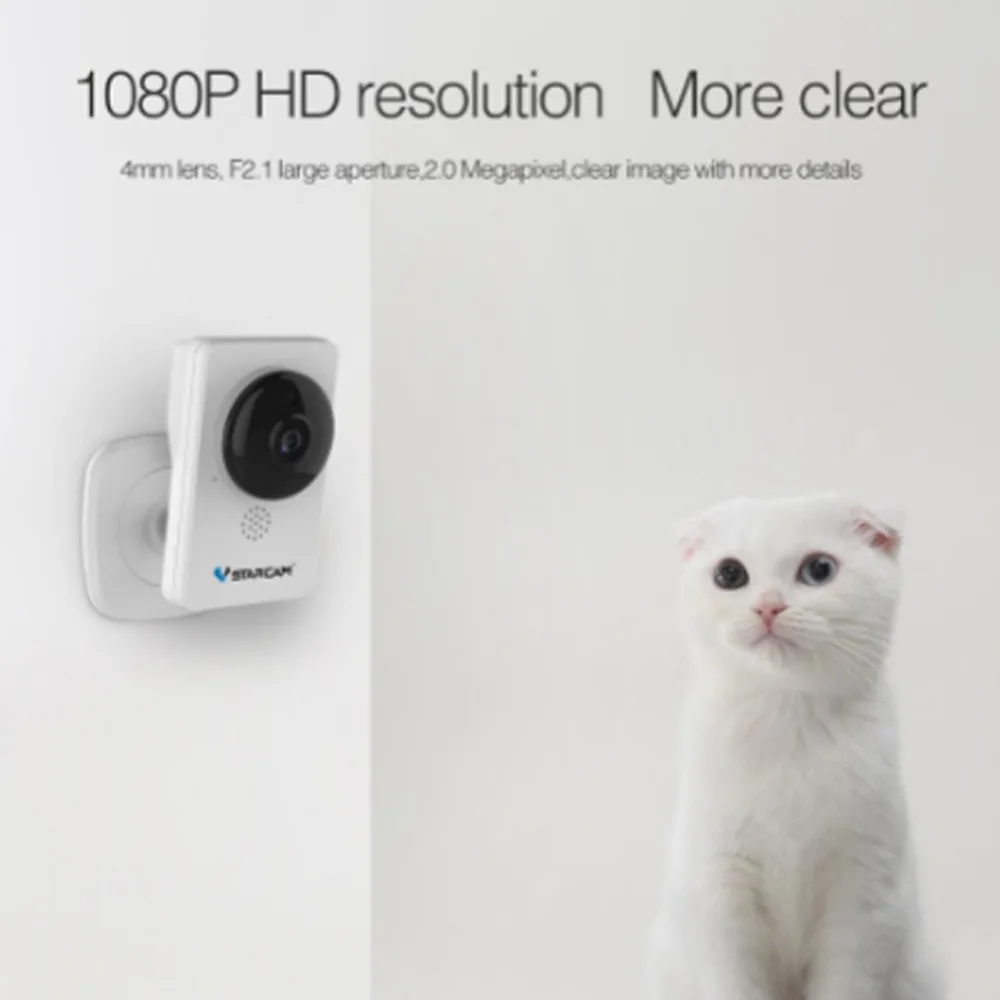 VStarcam C92S 1080P смарт Wifi инфракрасная смарт-камера мини камера видеонаблюдения для дома 2MP беспроводная домашняя охранная система новая 360 градусов