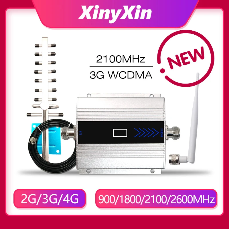 Усилитель сигнала сотовой связи 2G/3G/4G GSM 900/1800/2100/2600 МГц|Усилители сигнала| |