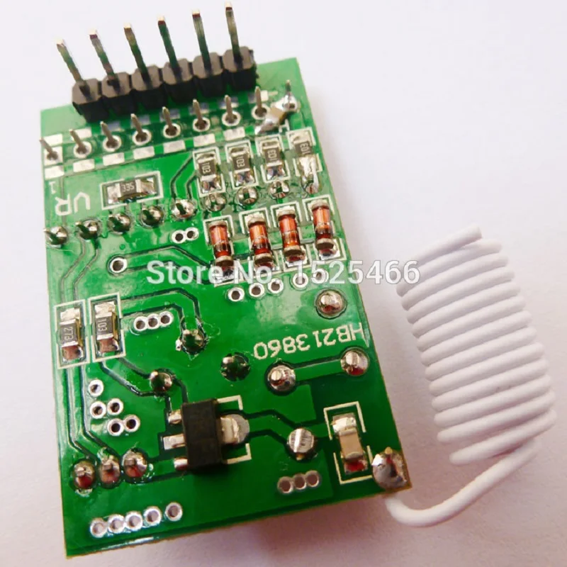 TB195 DC 3-12V 433M 4Ch PT2262 ASK OOK RF беспроводной фотомодуль для Arduino UNO MEGA2560 DUE MCU ARM |