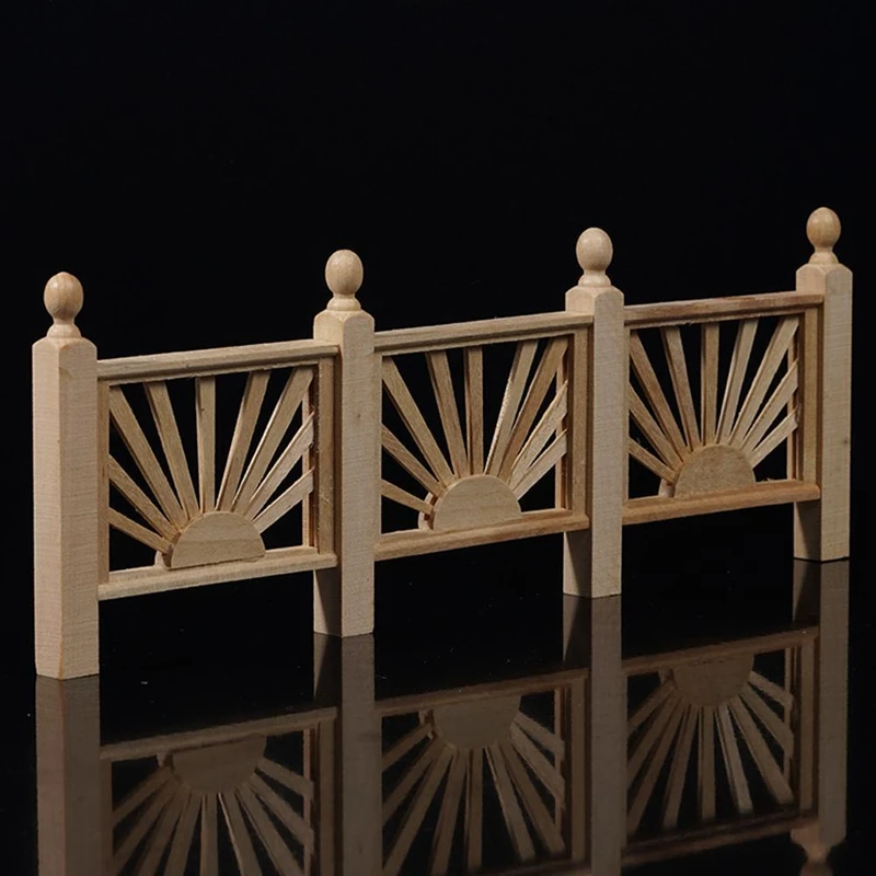 1:12 мини кукольный дом забор деревянный садовый Мини мебель аксессуары для