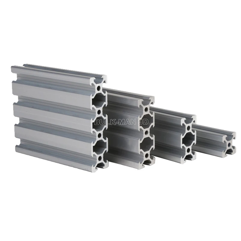 50 м/лот V-Slot Linear Rail 2020 серебристый/черный анодированный алюминиевый профиль на DIY 3D