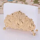 Настольный держатель для салфеток, Высококачественный цинковый сплав, трехмерный простой ретро держатель для бумажных полотенец в западном стиле для ресторана