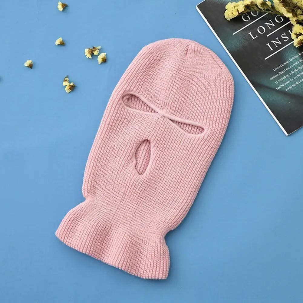 1 шт. трикотажная шапка Baotou с тремя отверстиями облегающие шапки смешная маска