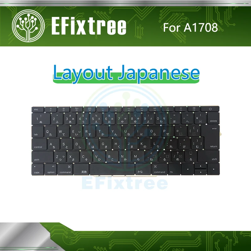 Оригинальный Новый A1708 клавиатура японская с подсветкой для Macbook Pro retina 13 &quotA1708