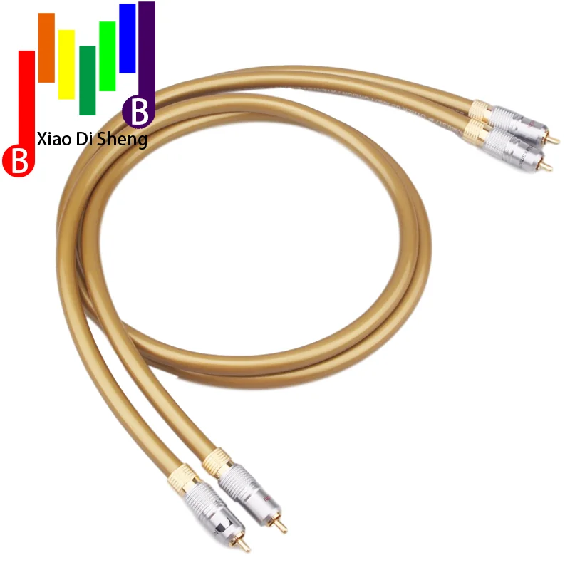 

Аудиокабели Hifi Cardas, усилитель аудиокабеля HEXLINK GOLDEN 5C, CD, DVD-плеер, динамик, кабель RCA для соединения
