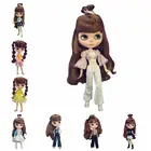 Комплект одежды для куклы Blythe 11,5, модная одежда, пальто, майка, юбка, платье, брюки, брюки для кукол Blyth 16, аксессуары для шарнирных кукол, детская игрушка