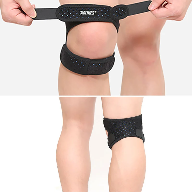 

NEW Sports Silicone Patella With Pressure Patella Running Mountaineering Breathable Basketball Kneecap Fitness