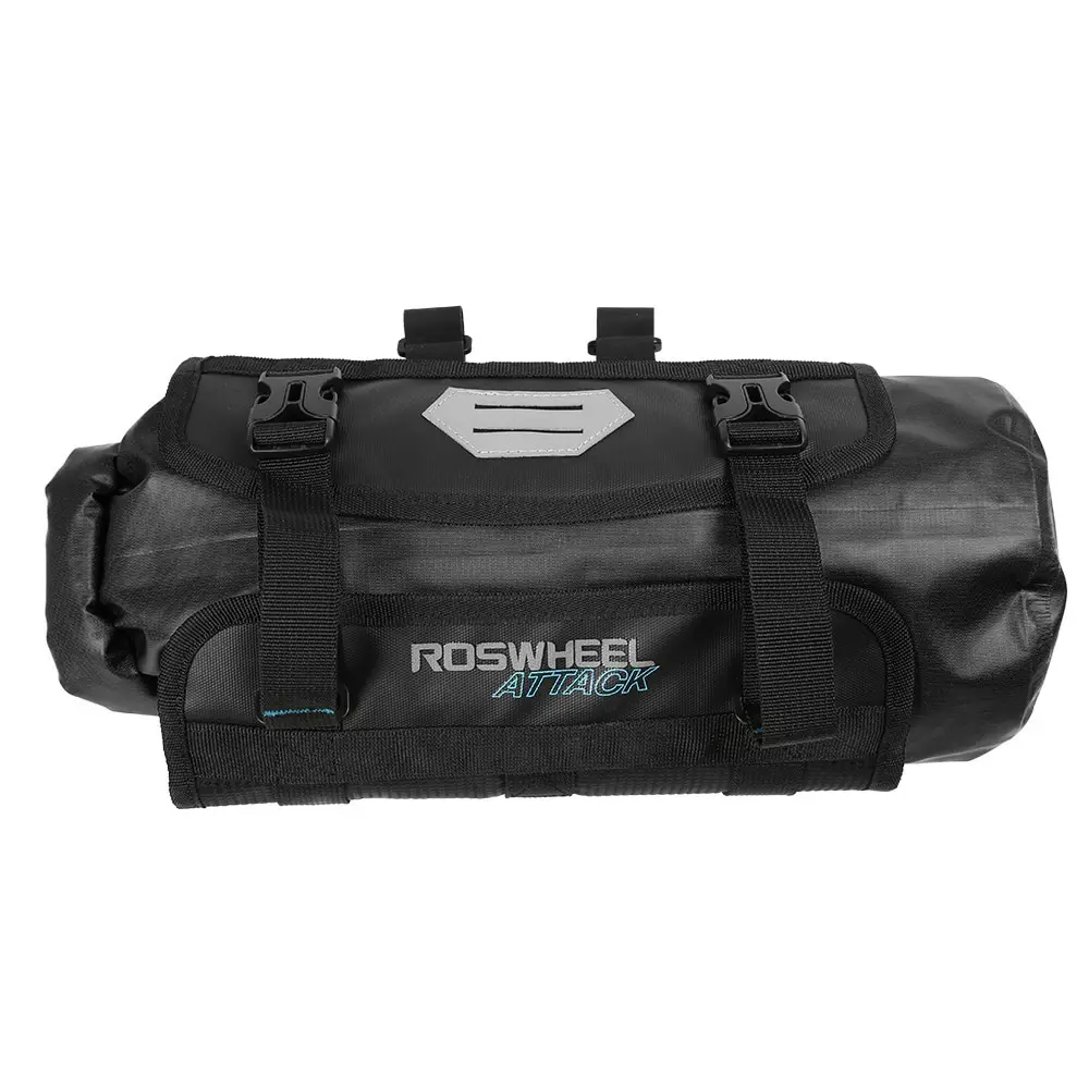 ROSWHEEL 3L-7L Регулируемая велосипедная Сумка водонепроницаемая дорожная MTB передняя