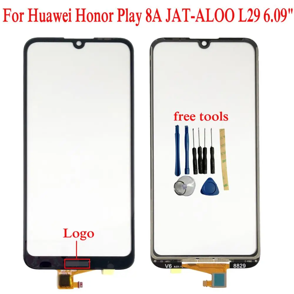 

Shyueda 100% Новинка 6,09 дюйма для Huawei Honor Play 8A JAT-ALOO L29 внешнее Переднее стекло сенсорный экран