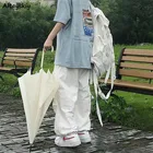 Брюки женские в стиле ретро, плиссированные штаны в стиле Хай-стрит, в стиле Харадзюку, длинные брюки для подростков, популярный дизайн, уличная одежда для женщин, 3XL