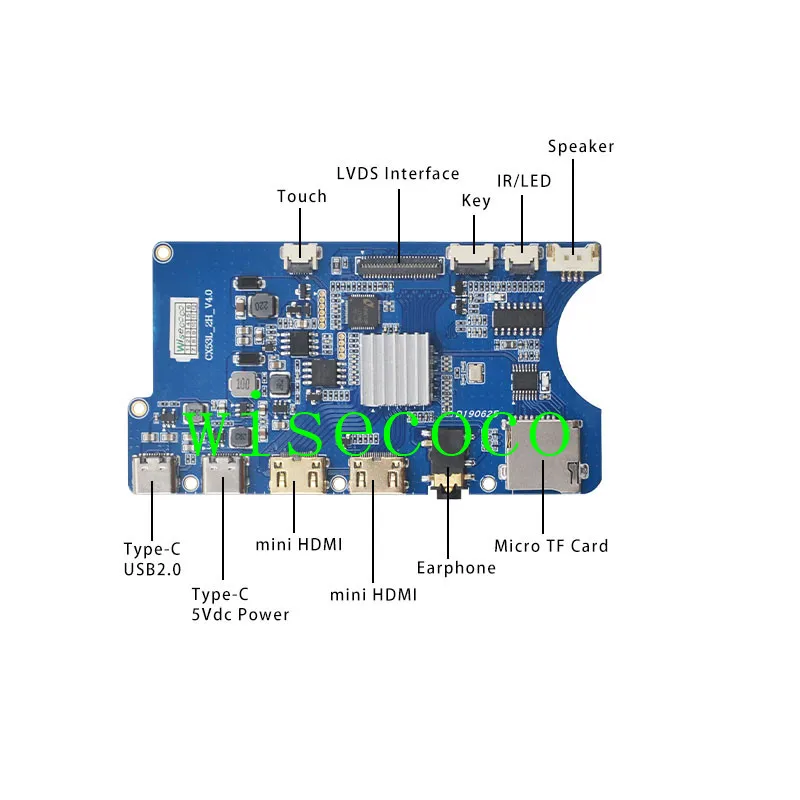 12 3 дюймовый IPS ЖК-дисплей 1920*720 HSD123KPW1-A30 Type-C Power LVDS панель контроллера экрана