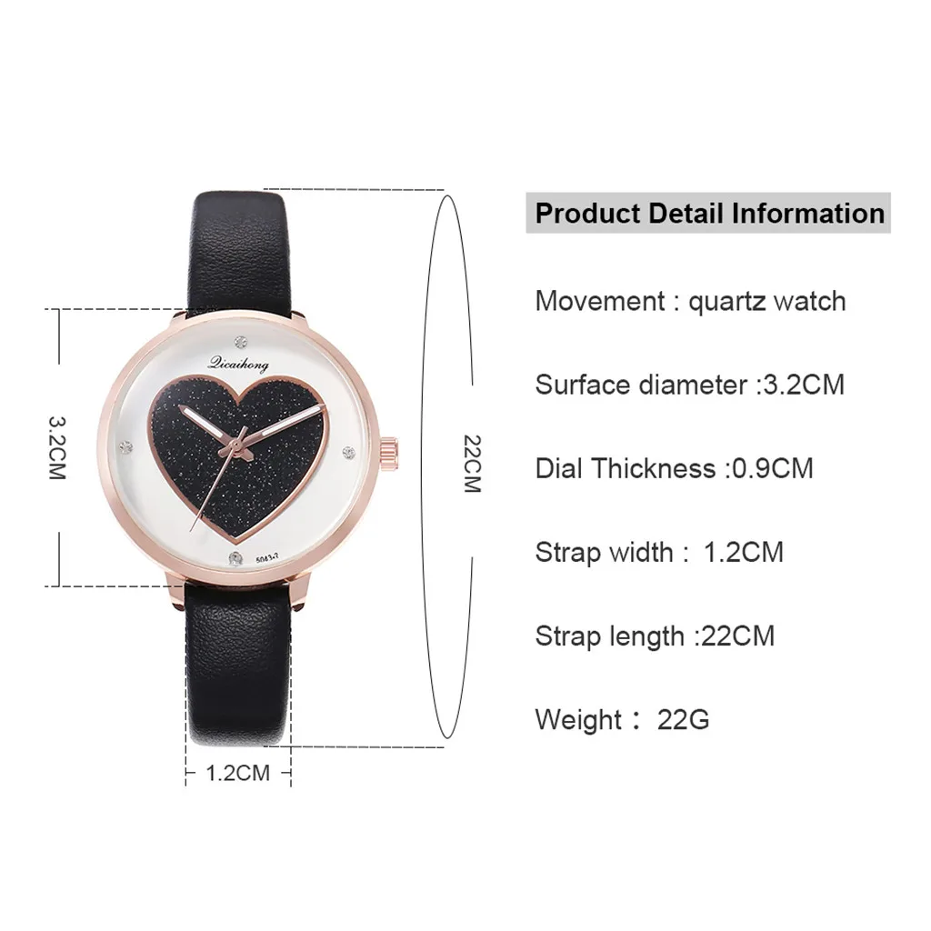 

Luxury Brand Ladies Leather Wristwatch Fashion Cool Clock Relogio Sports Watch Women For Droshipping Reloj Mujer Quartz Watches