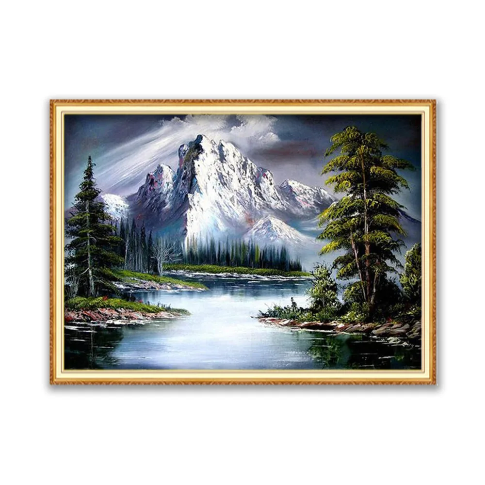 Набор для вышивки крестиком 11CT набор рукоделия хлопковая нить холст с принтом