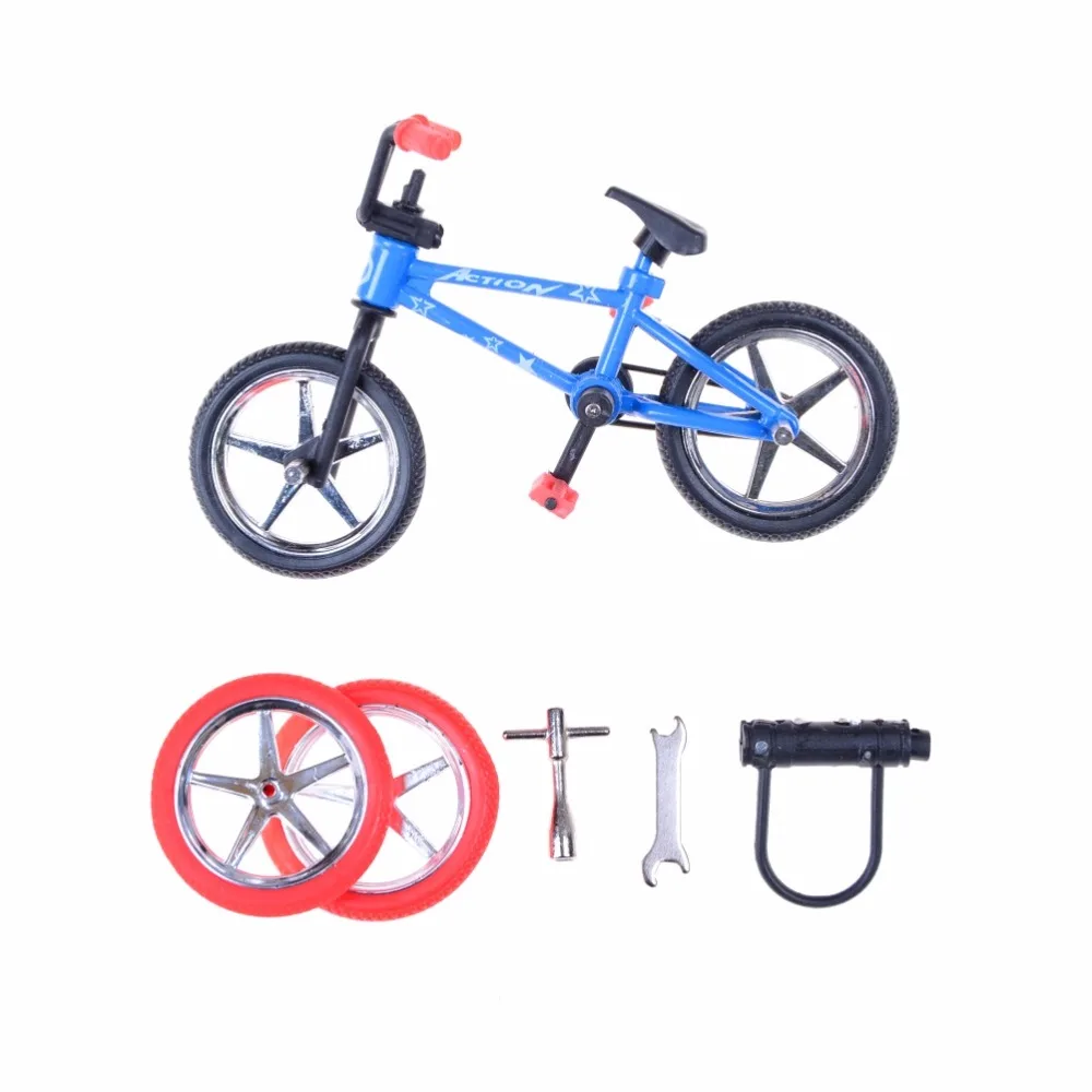 Новая мини игрушка для мальчиков Finger Bikes креативная игра BMX модель велосипеда Fixie