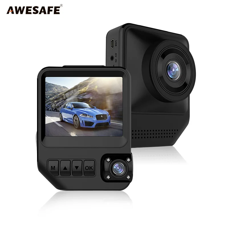 AWESAFE Автомобильный видеорегистратор Камера Novatek 96658 двойная камера Sony IMX323 Senor