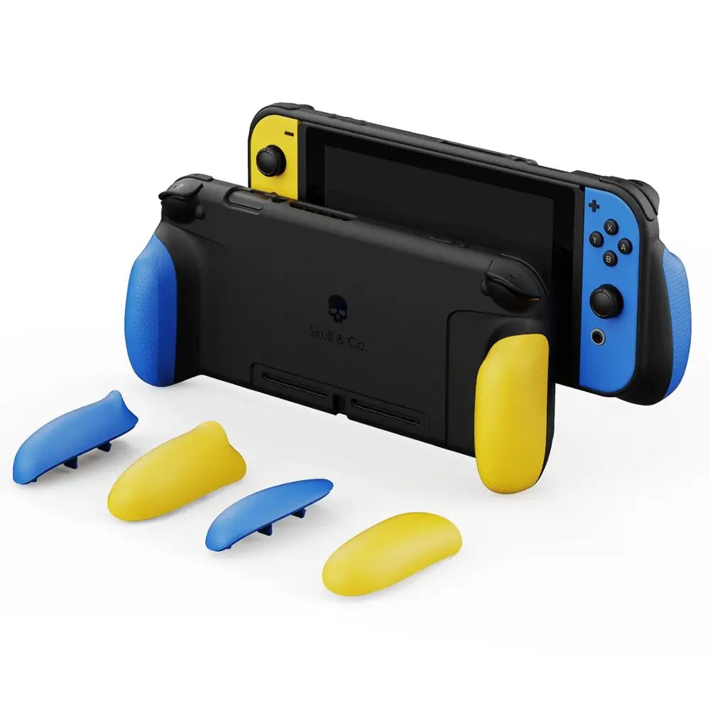 

Skull & Co. GripCase Protective Case Cover Shell with Replaceable Grips for Nintendo Switch