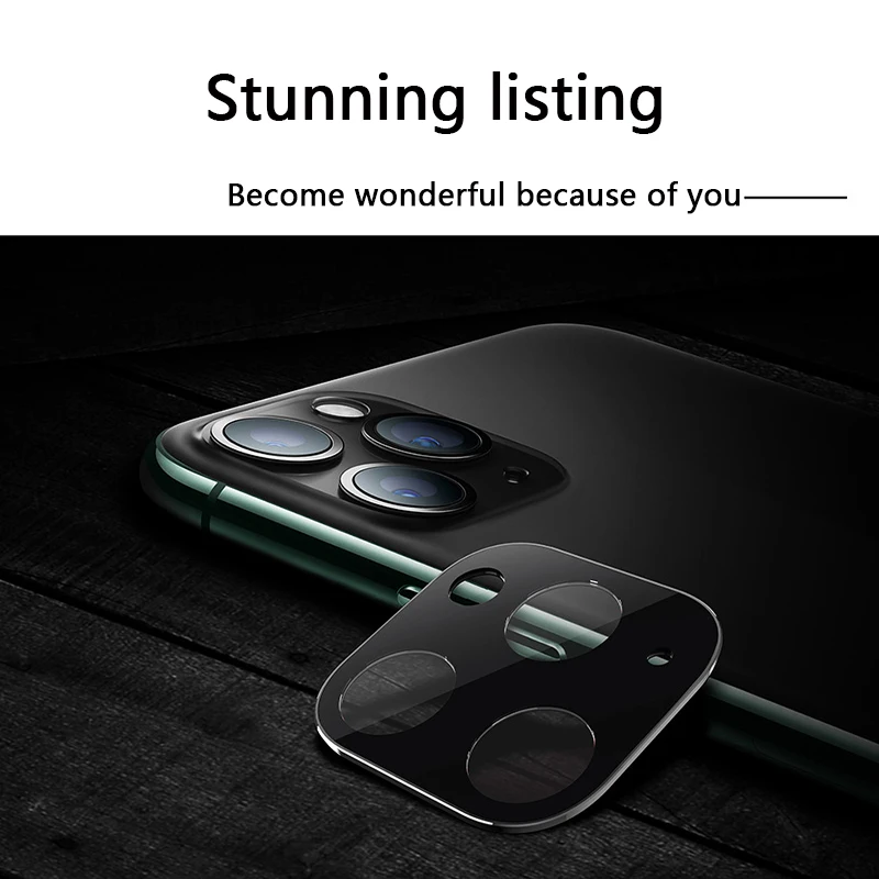 IPhone11 камера trasera Полный пленка на экран для iPhone 11 Pro Max стекла закаленное защитное покрытие trasero película protectora lente