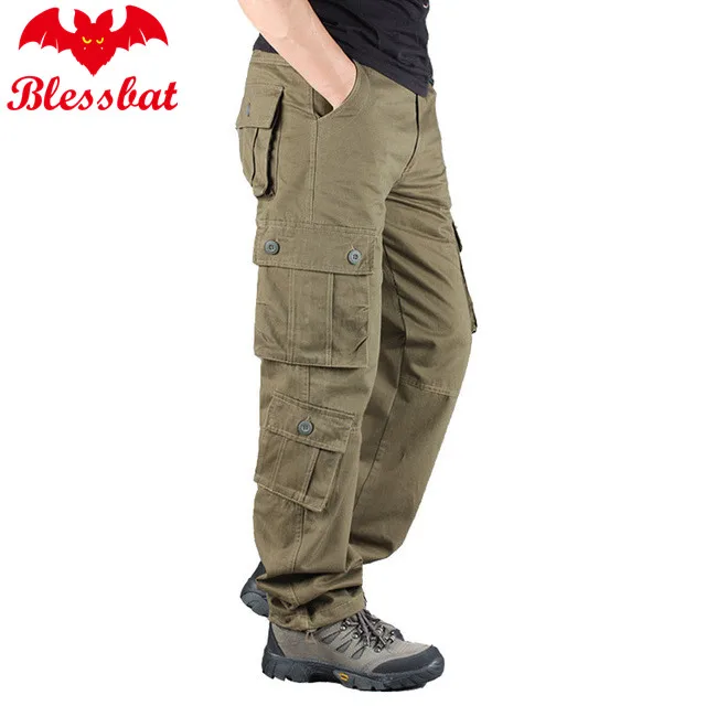 Тактические мужские Брюки камуфляжные армейские джоггеры хлопковые брюки