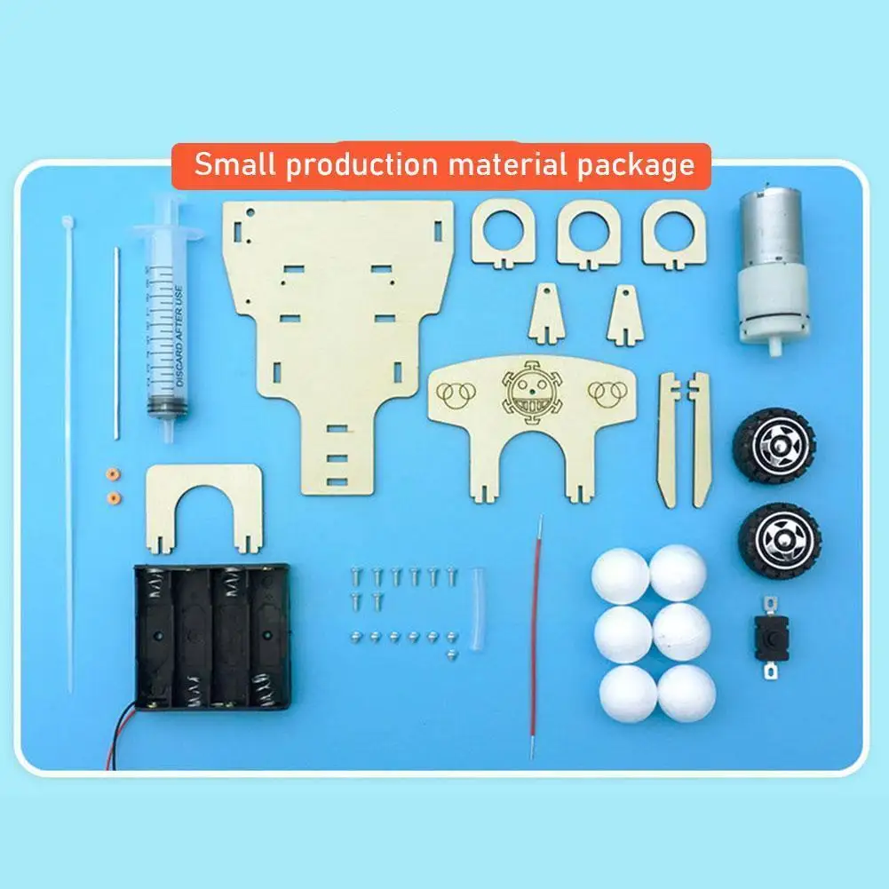 

Interesting Handicraft DIY Air Cannon Primary School Air Physics Block Experiment Model Scientific Compression Kits Wooden H8S2