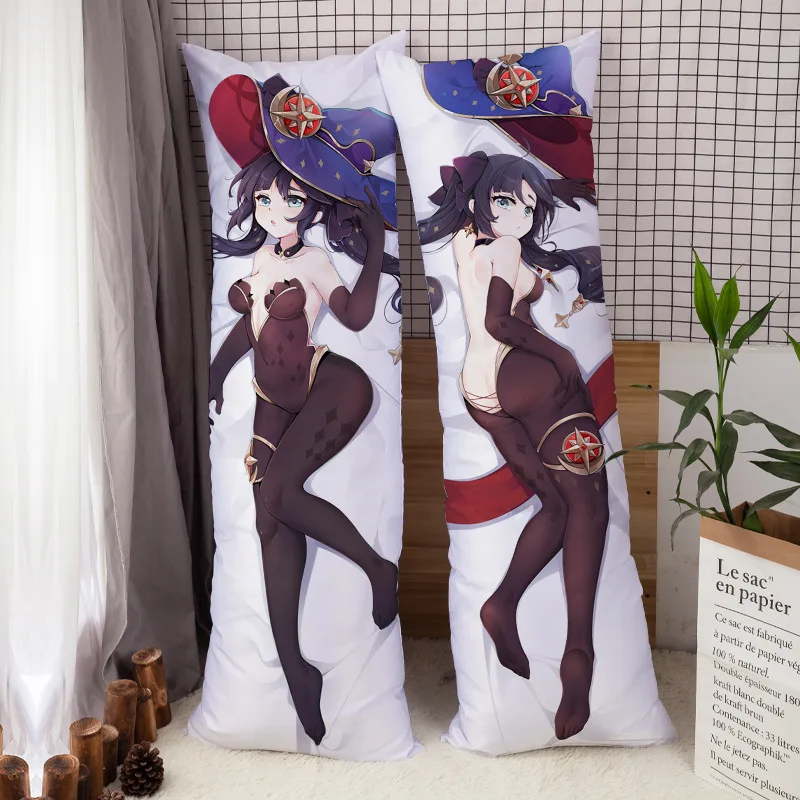 

Game Genshin Impact Mona Dakimakura обнимающая подушка для тела чехол для мужчин Otaku наволочка для всего тела домашнее постельное белье подарок для косплея