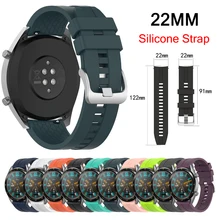 22mm Replacement Wrist Straps Band for Huawei Watch GT 2 42/46mm smartwatch Strap for Samsung Galaxy Watch 3 45mm Sport Bracelet