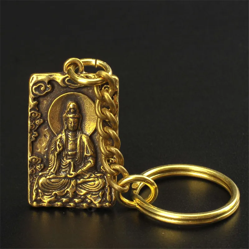 Чистые Подвески в виде ярлыка Будды для ожерелий благословение подарки брелоки